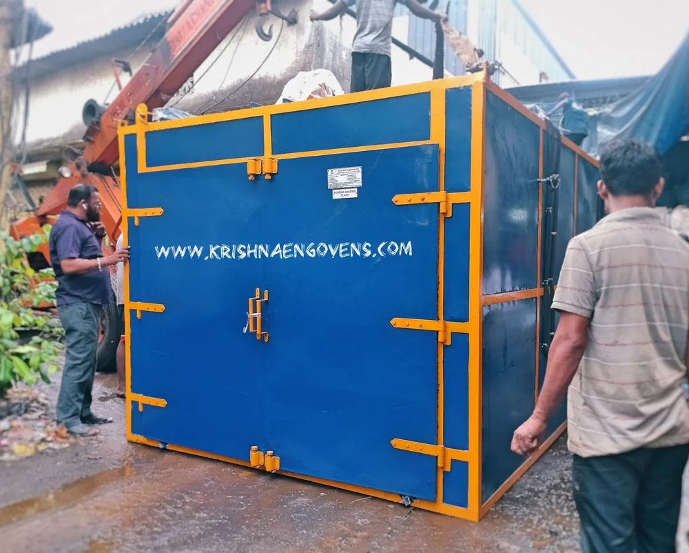 Industrial coating station