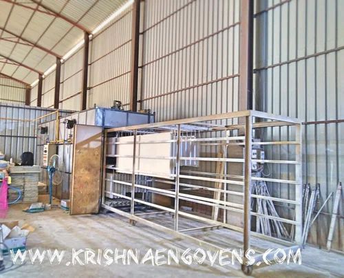 Powder coating plant